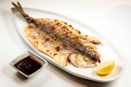 Дорадо на гриле