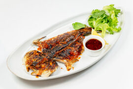 Сибас на гриле